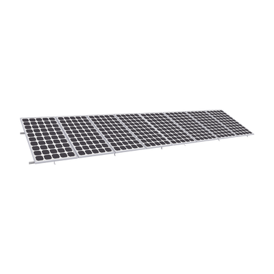 Kit de montaje para panel solar con riel de 5400mm para instalación segura