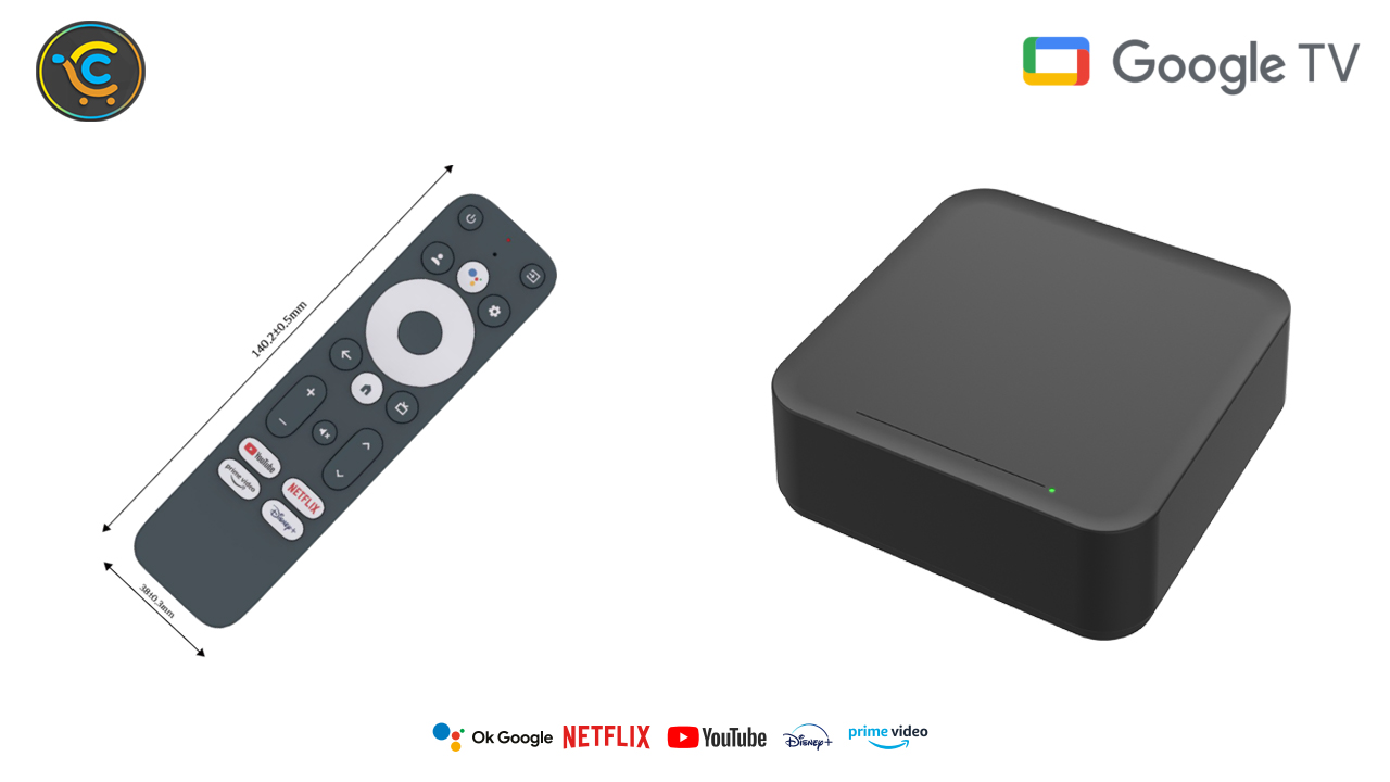 Control remoto del TV Box