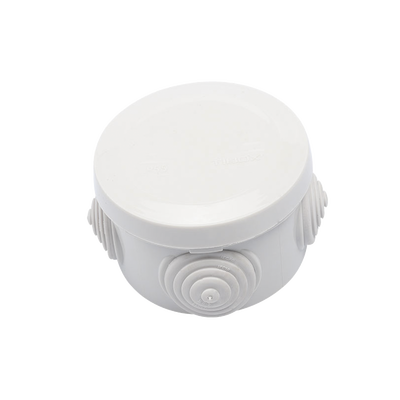 Caja derivación de plástico circular