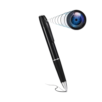 Cámara Oculta en Bolígrafo / Full HD / Grabación de Video y Audio / Captura de Fotos / Soporta MicroSD hasta 64G