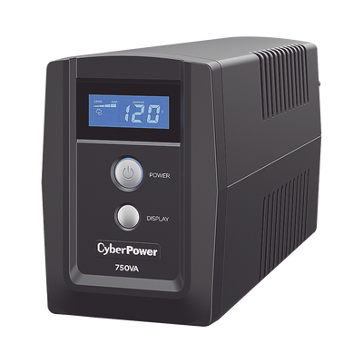 UPS de 1500VA/900W Línea Interactiva con 6 tomas NEMA 5-15R