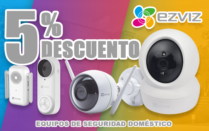 Promoción Ezviz en Cibercado